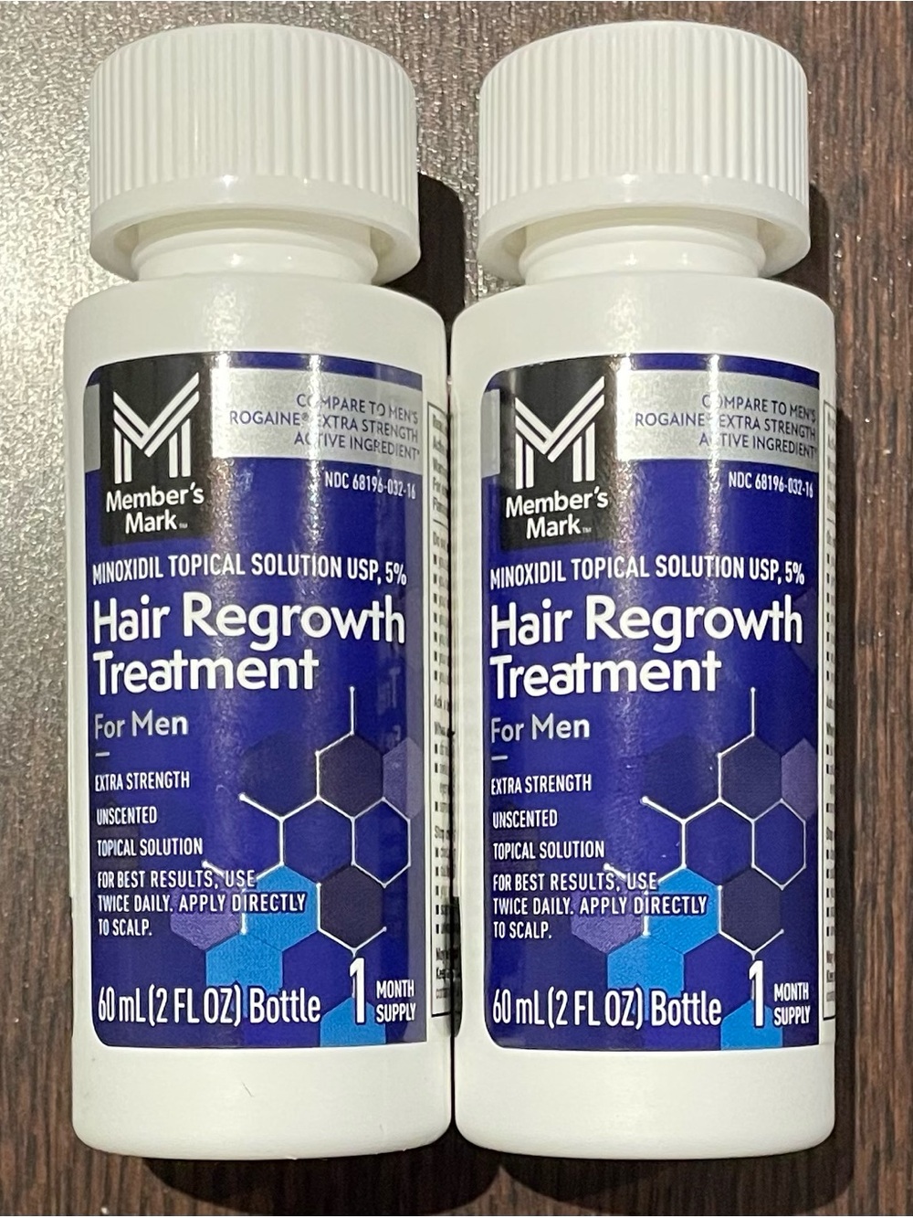 New Rogaine type product, Member’s Mark Brand Minoxidil for hair loss
